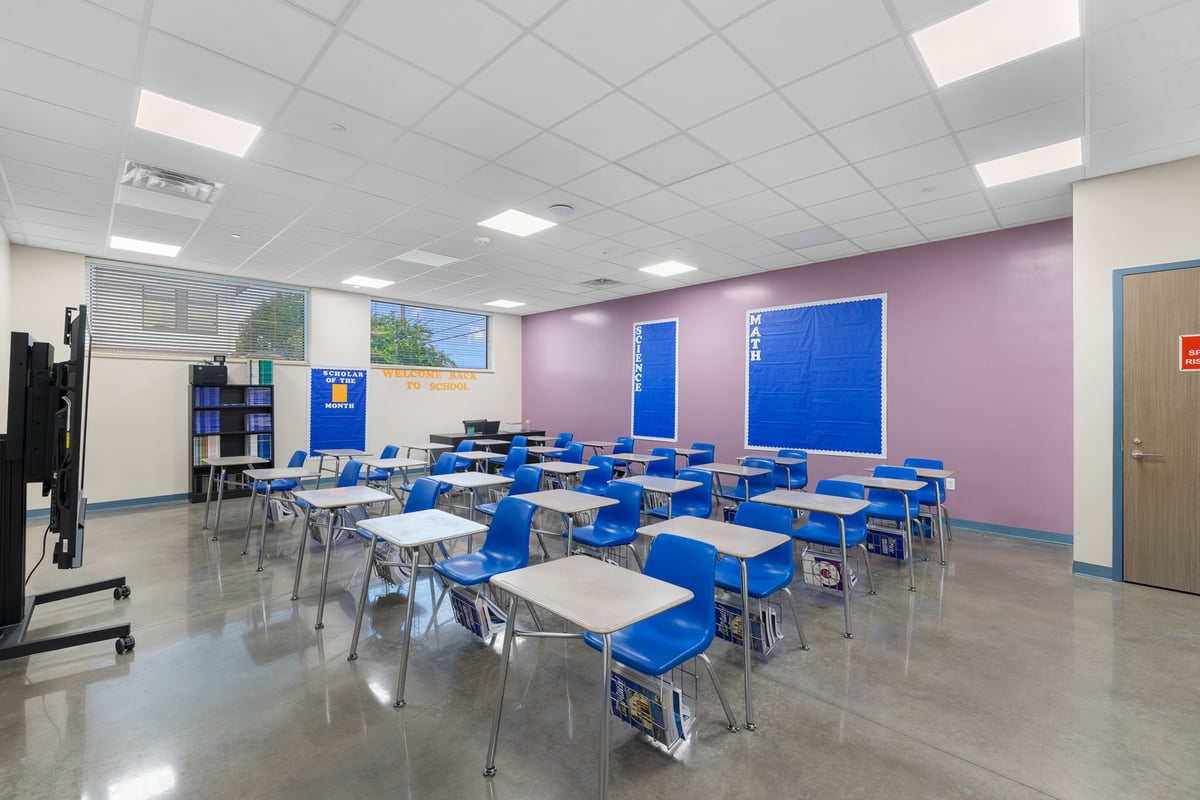 Houston Gateway Academy Classroom